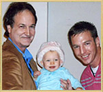 2009 photo with Jeremy Kistler, Youth & Family Pastor at Grace Fellowship PCA Church, Albertville, AL & wife's Sarah's daughter.